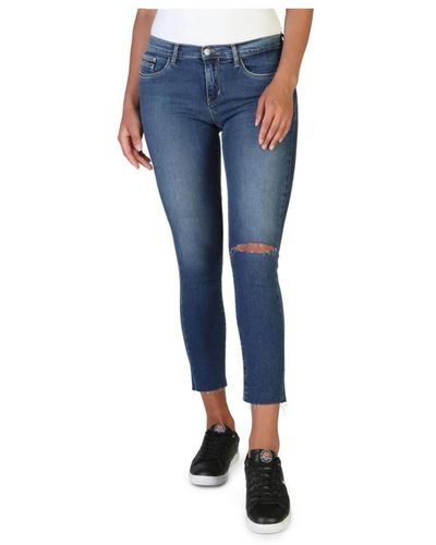 Calvin Klein Cropped jeans j20j206206 - Blu