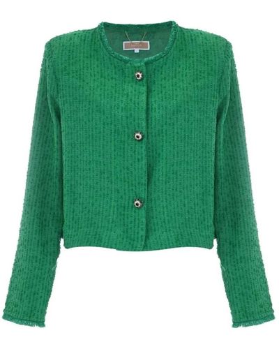 Kocca Tweed Jackets - Green