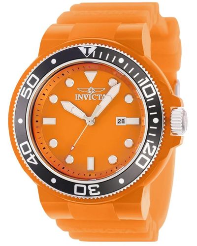 INVICTA WATCH Pro diver quarzuhr - s zifferblatt - Orange