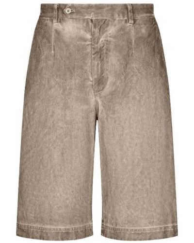 Dolce & Gabbana Shorts > casual shorts - Gris