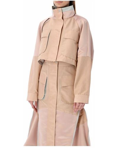 Sacai Outerwear jacket 2205913cn - Rosa