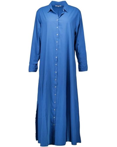 Xirena Shirt Dresses - Blue