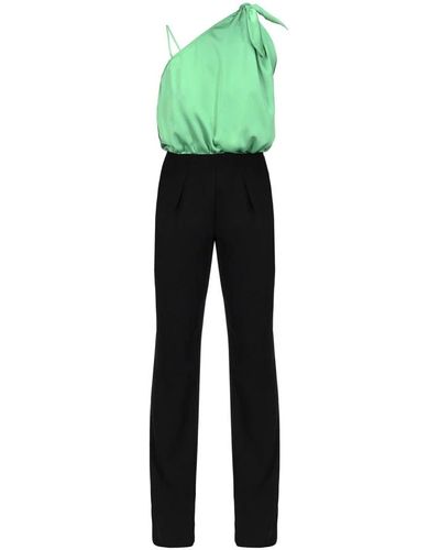 Pinko Stylischer crepe jumpsuit - Grün