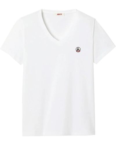 J.O.T.T Bio-Baumwoll T-Shirt - Just Over the Top - Weiß