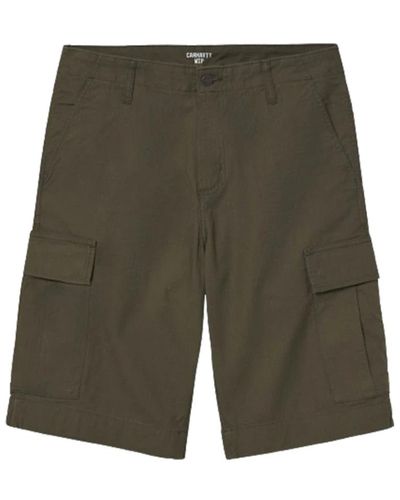 Carhartt Cargo shorts - cypress rinsed - Grün