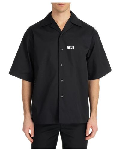 Gcds Short Sleeve Shirts - Black