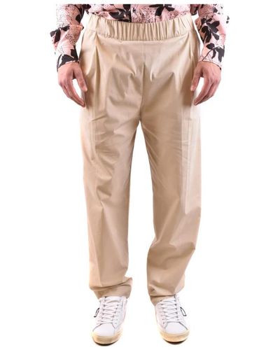 Laneus Wide Trousers - Natural