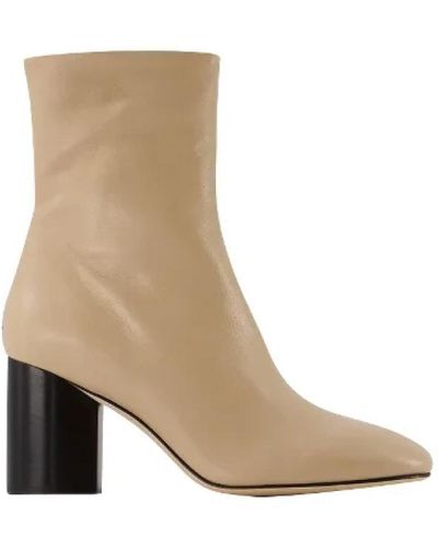 Aeyde Heeled Boots - Natural