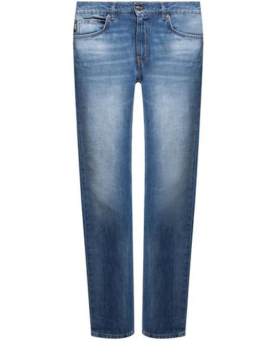 Versace Slim-fit Jeans - Blau
