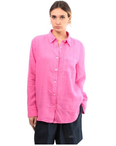 Roy Rogers Camisa rosa estilo clásico