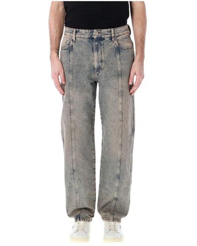 Isabel Marant Straight Jeans - Grey