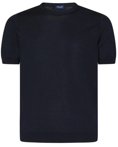 Drumohr Tops > t-shirts - Bleu