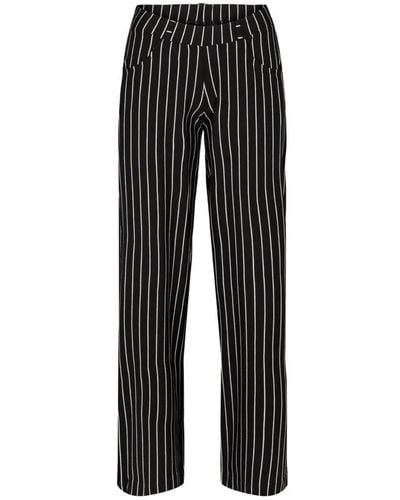 LauRie Straight trousers - Schwarz