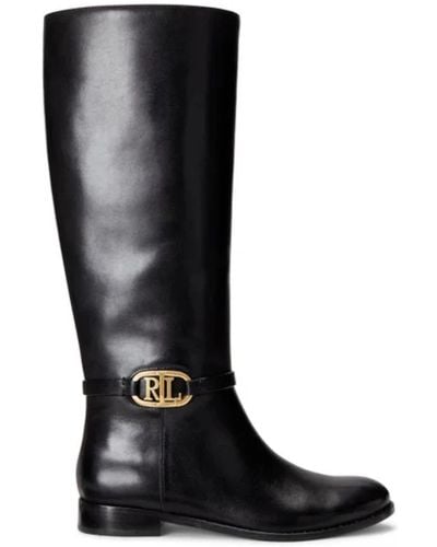 Lauren by Ralph Lauren Bridgette Tall Boots - Black