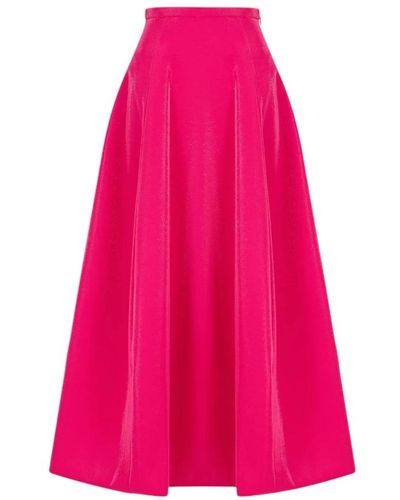 Emporio Armani Falda elegante para mujeres - Rosa