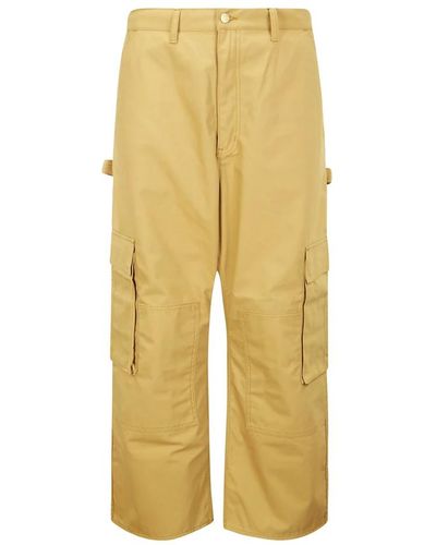 Junya Watanabe Trousers > wide trousers - Jaune