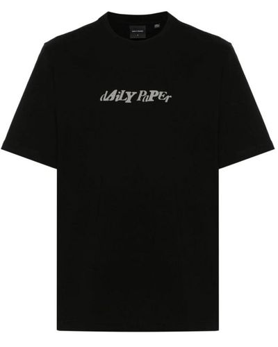 Daily Paper T-shirts - Schwarz