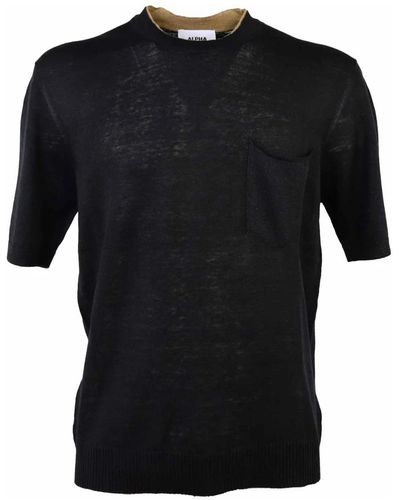 Alpha Studio T-shirts - Noir