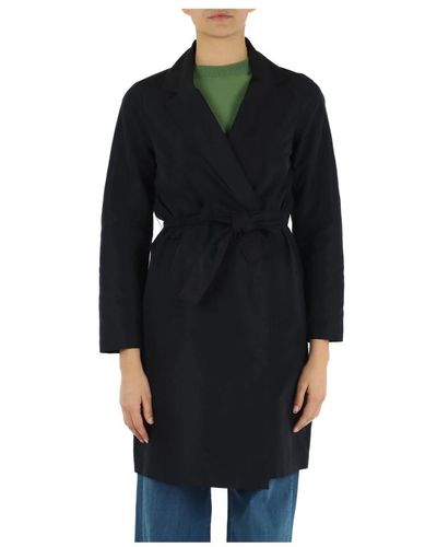 Emme Di Marella Coats > belted coats - Noir
