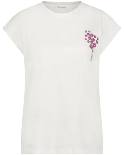 Jane Lushka T-shirts - Blanco