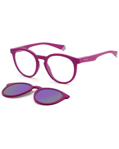 Polaroid Glasses - Purple