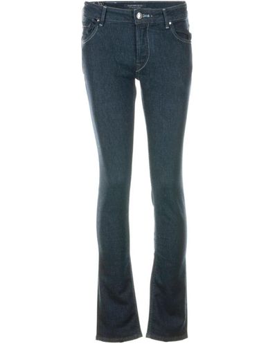 Hand Picked Flared Jeans - Blue