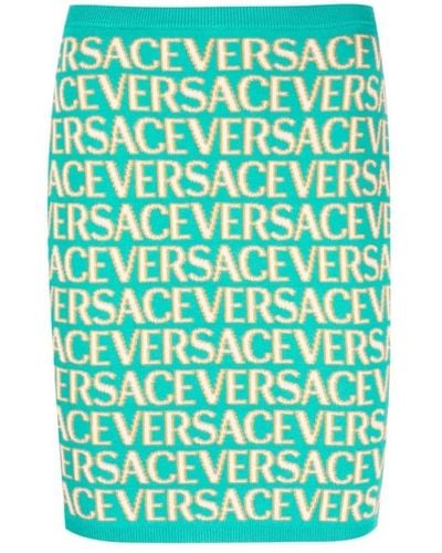 Versace Short Skirts - Green