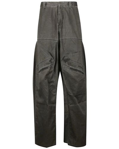 Y. Project Wide Trousers - Grey