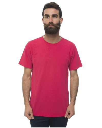 Kiton T-Shirts - Pink