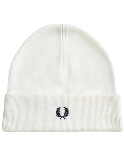 Fred Perry Accessories > hats > beanies - Blanc