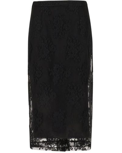 Dolce & Gabbana Midi skirts - Schwarz