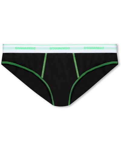 DSquared² Unterhosen mit logo - Grün