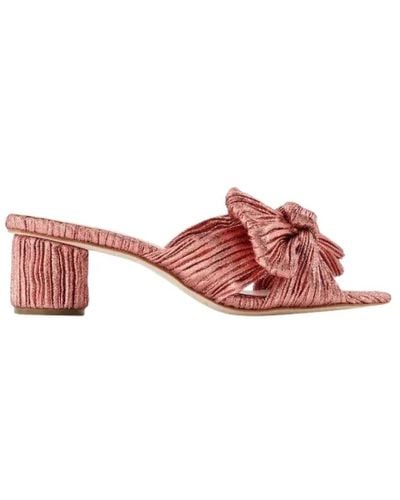 Loeffler Randall Stoff sandals - Pink
