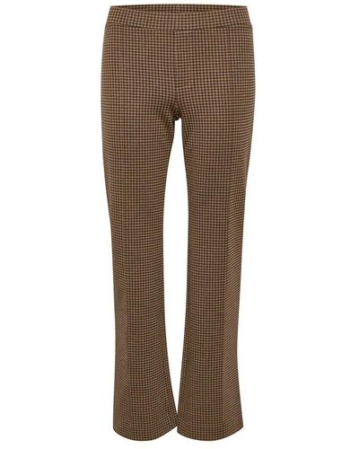 Part Two Straight Trousers - Multicolour