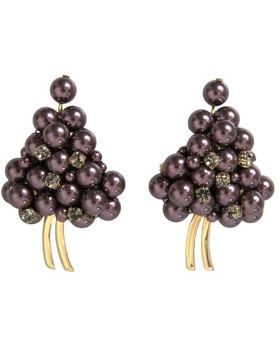 Dolce & Gabbana Accessories > jewellery > earrings - Marron