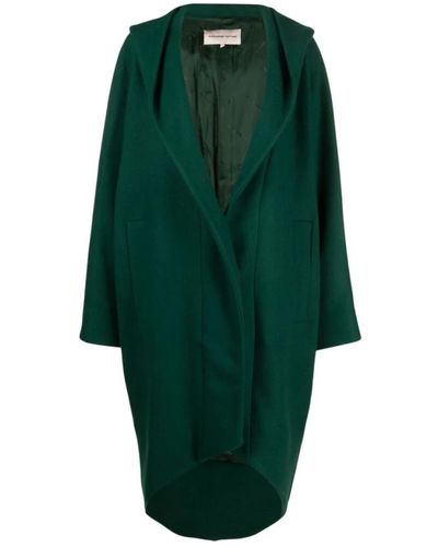 Alexandre Vauthier Coats > single-breasted coats - Vert