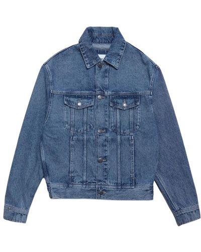 Ami Paris Jackets > denim jackets - Bleu