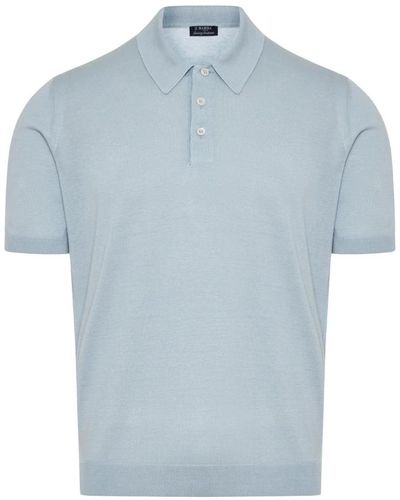 Barba Napoli Polo Shirts - Blue