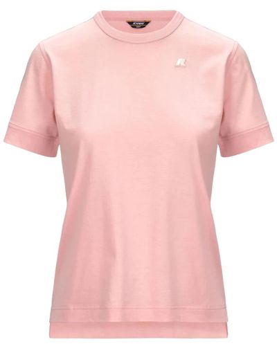 K-Way T-shirts - Rosa