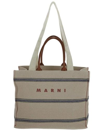 Marni Bags > tote bags - Gris