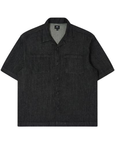 Edwin Shirts > short sleeve shirts - Noir