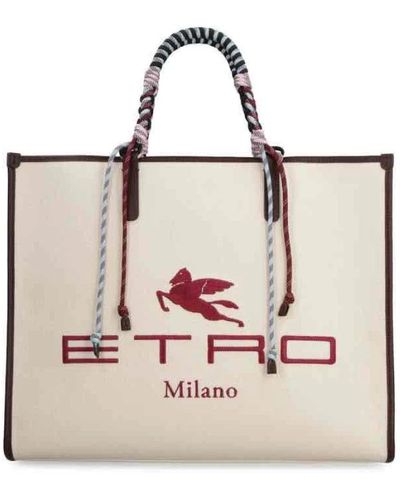 Etro Tote Bags - Pink