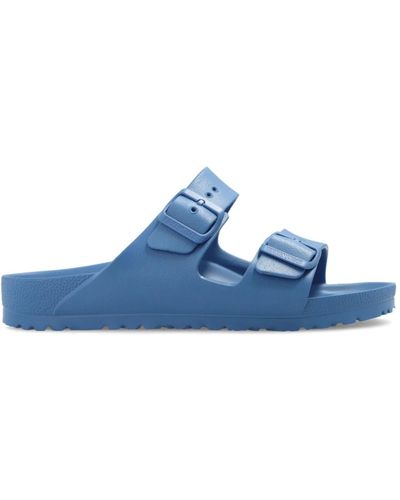 Birkenstock Shoes > flip flops & sliders > sliders - Bleu