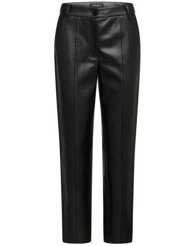 Bruuns Bazaar Trousers > tapered trousers - Noir