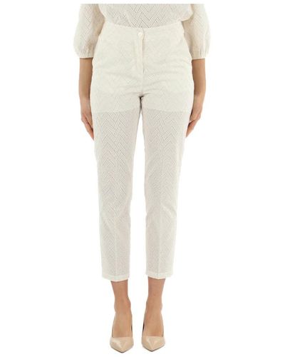 Pennyblack Cropped Trousers - Natural