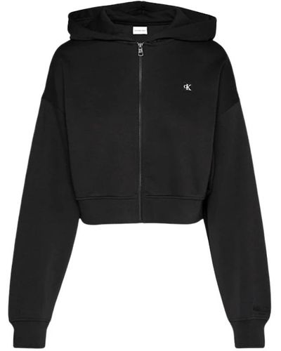 Calvin Klein Zip-Throughs - Black