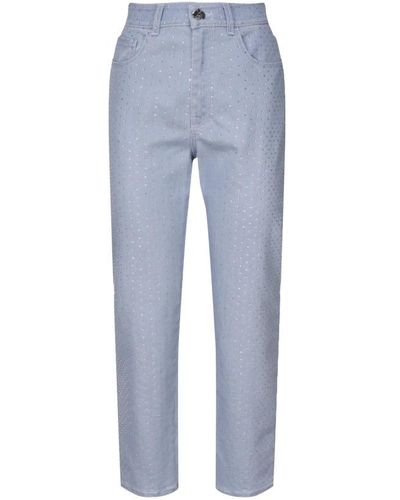 Genny Straight Jeans - Blue