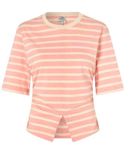 Baum und Pferdgarten Modernes sailor stripe t-shirt - Pink