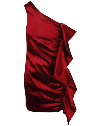 P.A.R.O.S.H. Short Dresses - Red