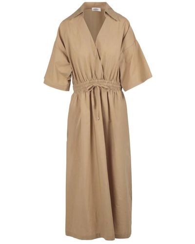 Ottod'Ame Wrap Dresses - Natural
